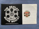 1982 The Beatles Movie Medley LP Capitol Records Reel Music Album Promo MONO