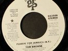TOM BROWNE: funkin' for jamaica / mono ARISTA 7