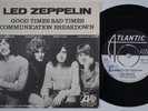 LED ZEPPELIN Communication Breakdown HOLY GRAIL Sweden PROMO 45 rare demo HEAR