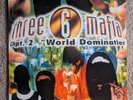THREE 6 MAFIA CHAPTER 2: WORLD DOMINATION 2LP VINYL LIMITED SPLATTER