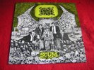 Napalm Death - Scum, Erache Mosh 003 lime Green Cover Vinyl LP 1987, 1. Press