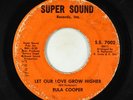 Northern Soul 45 - Eula Cooper - Let Our Love Grow Higher - Super Sound