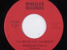 70s Soul Funk 45 WHEELER FIVE-O I'll Never Say Goodbye WHEELER HEAR h