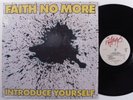FAITH NO MORE Introduce Yourself SLASH/WARNER BROS LP VG+ SHRINK q