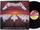 METALLICA Master Of Puppets ROADRUNNER LP europe w/ merch insert q