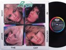 POISON Look What The Cat Dragged In CAPITOL/ENIGMA LP with lyric sheet insert q