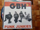 PUNK/ CHARGED GBH punk junkies 2 x lp vinyls