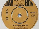 The Furys - I'm satisfied with you 1972 UK Jay Boy 45