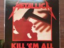 Metallica Kill Em All Lp Vinyl 1983 Megaforce Label MRI 069