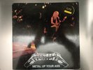 Metallica Metal up your ass  2xlp very rare Splatter Red Vinyl