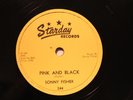 ROCKABILLY SONNY FISHER Pink & Black STARDAY 244 E+ 78 RPM   TEXAS