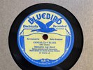 78Rpm Blues, Memphis Jug Band 'Kansas City Blues / K C Moan' US Bluebird E