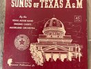 Gig' Em, Aggies: Songs of Texas A&M Case/Record plus Two Books on It's History
