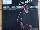 Lou Reed Metal Machine Music US 1st Press EX+/VG- 2x Vinyl LP Noise Experimental