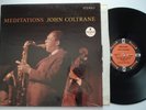 JOHN COLTRANE Meditations EX IMPULSE '66 original Jazz vinyl album LP Van Gelder