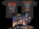 KISS Destroyer 50th Anniversary Deluxe Picture Disc Vinyl Poster L TEE PRESALE