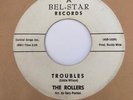 Mod New Breed R&B 45 THE ROLLERS Troubles / The Bug Bel-Star RARE Hear