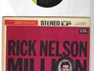TEEN R&R JUKEBOX STEREO LITTLE LP - RICK NELSON MILLION SELLERS N-M DISC, VG++