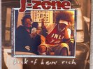 J-ZONE $ICK OF BEIN RICH 2xLP Vinyl Fat Beats 2003 EX+ Play Tested Celph Titled