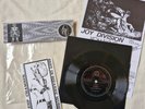 JOY DIVISION - KOMAKINO FLEXI + STICKER & BAG 1980 UK FACTORY LABEL PUNK