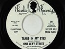 Garage Psych 45 - One Way Street - Tears In My Eyes - Paula