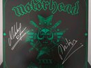 Motörhead Bad Magic Green Vinyl Signed