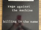 Rage Against the Machine - Killing In The Name Of - White Vinyl 12” Vinyl Single