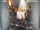 ABBA - Super Trouper Vinyl Record - Excellent Condition SIGNED BY ENTIRE BAND
