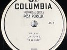 Rosa Ponselle : Lohengrin (Wagner) / La Juive (Halevy) 78 RPM 12
