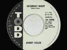 Garage Surf 45 - Bobby Fuller - Saturday Night/Stringer - Todd - promo