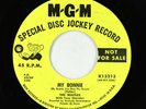 Beatles 45 - Beatles with Tony Sheridan - My Bonnie - MGM - VG++ promo