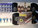 5 THE BEATLES records A Hard Day's Night / For Sale / Help / Please Please Me lp