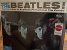 MEET THE BEATLES 60th ANNIVERSARY VINYL LP - BLUE VINYL- BRAND NEW AND SEALED