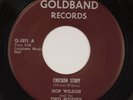 HOP WILSON: Chicken Stuff US Goldband 1071 ’58 Rare Orig Texas R&B Blues 45 HEAR