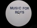 PET SHOP BOYS MUSIC FOR BOYS PARLOPHONE 12MFB 1 HOUSE 90'S POP WHITE LABEL PROMO