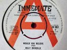 Billy Nicholls - Would You Believe 1968 UK 45 IMMEDIATE DEMO PSYCH SMALL FACES