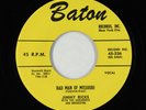 R&B Soul Popcorn Mod 45 - Jimmy Ricks - Bad Man Of Missouri - Baton VG+