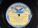 Bluebird 5981 Tampa Red ( w JUG Mississippi Sarah & Black Bob)  BLUES 78 rpm EE-