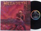 MEGADETH Peace Sells...But Who's Buying? CAPITOL LP VG+/VG++ 180g 2008 reissue r