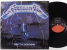 METALLICA Ride The Lightning ELEKTRA 60396-1 LP VG+ SHRINK r