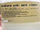 Underworld Born Slippy Vinyl 12”