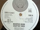 Manfred Mann LP Chapter Three UK Vertigo Swirl 1st Press INCREDIBLE AUDIO &COVER