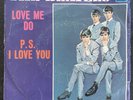 THE BEATLES Love Me Do/P.S.I Love You Tollie Records T-9008 45rpm W/PS (1964)