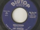 LOU JOHNSON Unsatisfied BIG TOP  NORTHERN SOUL USA 45