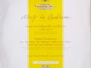 Enrico Mainardi, Carlo Zecchi: Beethoven- Cello Sonata Op 69, 7 Variations / DGG