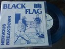 Black Flag - Nervous Breakdown, Blue 10 inch Vinyl, SST Rec