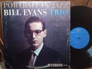 Bill Evans Trio -'Portrait In Jazz' LP -Riverside RLP 12-31 -1st Pressing Mono
