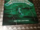 RARE LP METALLICA - RIDE THE LIGHTNING - POCHETTE VERTE - ORIGNINAL FR. 1984 -EX