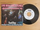 Single     ROLLING  STONES     Sad Day     WHITE  PROMO      Decca 25 576