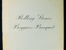 THE ROLLING STONES: Beggars Banquet Promo Album w/Names LONDON #PS 539